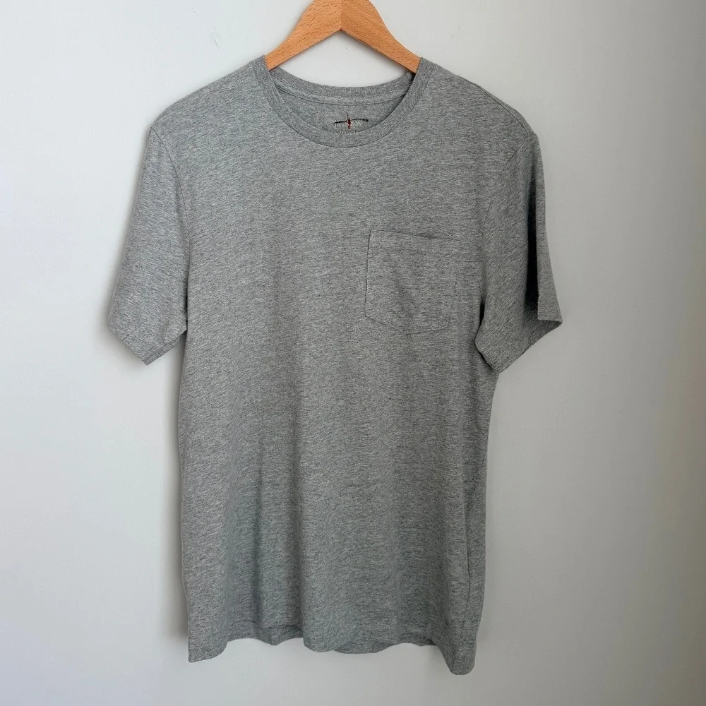 J. Crew Men's Slim Heather Gray T-Shirt Size Medium